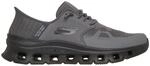 Skechers Glide-Step Pro Herren Slipper, grau, Gr. 41 0199703520660