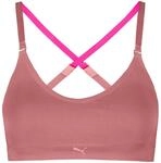 Puma 3D Knit Sport Triangle Damen Top, pink, Gr. XL 8720245745550