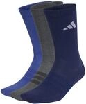 Adidas Sportswear Cushioned Crew Socks 3er-Pack Socken, blau, Gr. L 4067907102042