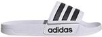 Adidas Sportswear Adilette Shower Badelatschen, wei&szlig;, Gr. 48 ⅔ 4069988972132