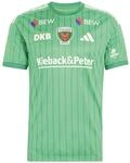 Adidas Performance F&uuml;chse Berlin Match Jersey Home Herren Trikot, gr&uuml;n, Gr. L