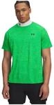 Under Armour Tech Textured Herren T-Shirt, gr&uuml;n, Gr. L 0198635896621