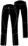 CMP Pant Damen Steghose, schwarz, Gr. 20 8050243314503