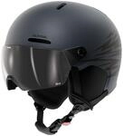 Alpina Zupo 2 Visor Q-Lite midnight Jungen Helm, grau, Gr. 56 cm 4003692338549