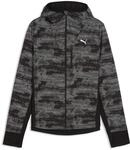 Puma RUN Brightstride AOP Primaloft Herren Jacke, schwarz, Gr. XL 4070033181522