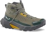 Salewa Pedroc 2 Leather Mid Powertex Herren Laufschuhe, gr&uuml;n, Gr. 46 &frac12;