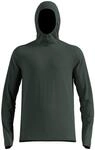 Odlo Essential Thermal Herren Kapuzensweater, grau, Gr. XXL 7617977232551