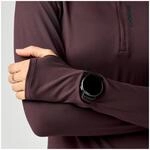 Brooks Dash 1/2 Zip 3.0 Damen T-Shirt, braun, Gr. S 0195394842968