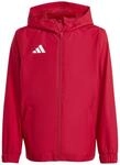 Adidas Performance Entrada 26 All Weather Kinder Fu&szlig;balljacke, rot, Gr. 176