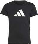 Adidas Sportswear Everyday Glam Graphic M&auml;dchen T-Shirt, schwarz, Gr. 140