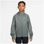 Nike B Therma-Fit Fleece FZ Jungen Kapuzensweater, gr&uuml;n, Gr. M 0198965526755