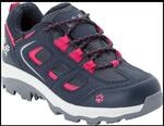 Jack Wolfskin Vojo Texapore Low Kinder Wander- und Bergschuhe, blau, Gr. 29