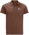 Jack Wolfskin Essential Herren Poloshirt, rot, Gr. M 4064886434997