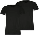 Puma Everyday V-Neck 2er-Pack Herren T-Shirt, schwarz, Gr. L 8720245639903
