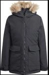 Adidas Sportswear Paveric Fur Damen Jacke, schwarz, Gr. M 4067896728506