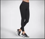 Skechers Go Walk HW Damen Tights, schwarz, Gr. S 0193642144598