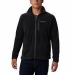 Columbia Fast Trek II Full Zip Fleece Herren Pullover, schwarz 885491937659