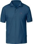 Fj&auml;llr&auml;ven Crowley Pique Herren Poloshirt, blau 7323450050030