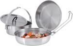 Tatonka 4113_000, Tatonka Camp Set Regular Kochgeschirr, silber