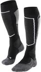 Falke Skiing 2 Intermediate Damen Str&uuml;mpfe, schwarz 4004757603060