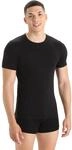 Icebreaker Merino 150 Anatomica Crewe Herren Unterhemd, schwarz 9420051419209