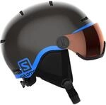 Salomon Grom Visor Kinder Helm, schwarz 889645320410