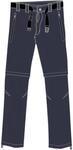 CMP Long Pant Zip Off Herren Steghose, grau 8058361911406
