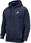 Nike Sportswear Club Herren Kapuzensweater, blau 193147705423