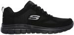 Skechers Burns - Agoura Herren Freizeitschuhe, schwarz, Gr&ouml;&szlig;e 44 190872054710