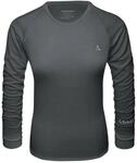 Sch&ouml;ffel Merino Sport 1/1 Arm Damen Unterhemd, grau 4052597911333