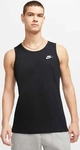 Nike BQ1260_010, Nike Club Herren T-Shirt, schwarz male