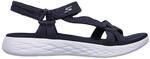 Skechers On-The-Go 600 - Brilliancy Damen Sandalen, blau, Gr&ouml;&szlig;e 42 191665221265
