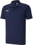 Puma TeamGOAL 23 Casuals Polo Herren Poloshirt, blau 4062451192785