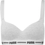 Puma Padded Top Damen Top, grau 8718824914435