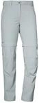 Sch&ouml;ffel Ascona Zip Off Damen Hose, grau 4060647686100