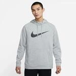 Nike Dry Graphic Dri-Fit Hooded Fit ness Herren Kapuzensweater, grau 194501859523