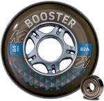 K2 Booster 84 Mm 82A 8-Wheel Pack W Ilq 7 Inlineskate-Rollen, schwarz 886745946045
