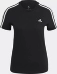 adidas 28870_GL0784, Adidas Loungewear Essentials Slim 3-Streifen T-Shirt Damen