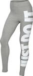Nike Sportswear Essential High-Waisted Graphic Damen Tights, grau 194502822618