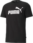 Puma ESS Logo Tee Herren T-Shirt, schwarz 4063697405769