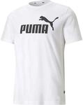 Puma ESS Logo Tee Herren T-Shirt, wei&szlig; 4063697398788