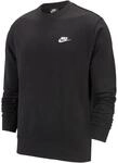 Nike Sportswear French Terry Crew Herren Sweatshirt, schwarz 193146345514