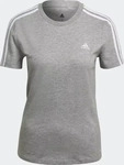 adidas 28870_GL0785, Adidas Loungewear Essentials Slim 3-Streifen T-Shirt Damen
