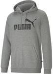 Puma ESS Big Logo TR Herren Kapuzensweater, grau 4063697318588