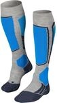 Falke Skiing 2 Intermediate Herren Str&uuml;mpfe, grau 4043874478748