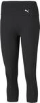 Puma Train Favorite Forever High Waist 3/4 Tight Damen Tights, schwarz 4063697435940