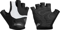 L&ouml;ffler 11636_100, L&ouml;ffler Bike Gel Fingerhandschuhe, wei&szlig;