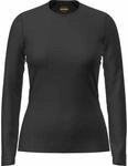 Icebreaker Merino 200 Oasis Crewe Damen Unterhemd, schwarz 9420058528409