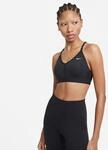 Nike Indy Light-Support Padded V-Neck Damen Bustier, schwarz 194502722284