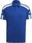 Adidas Squadra 21 Herren Poloshirt, blau 4064045332201